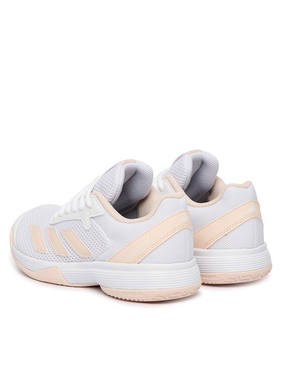 adidas adidas Tenisové topánky Courtflash JR4449 Biela