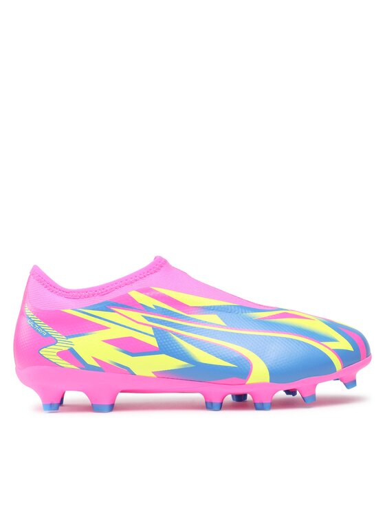 Puma Puma Ghete pentru fotbal Ultra Match Ll Energy Fg/Ag Youth 107555 01 Roz
