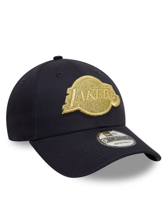 New Era New Era Șapcă LA Lakers Metallic 9FORTY 60595197 Bleumarin