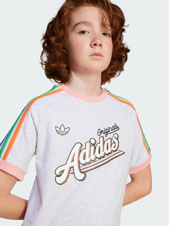 adidas adidas T-Shirt 158415 Szary jasny Loose Fit
