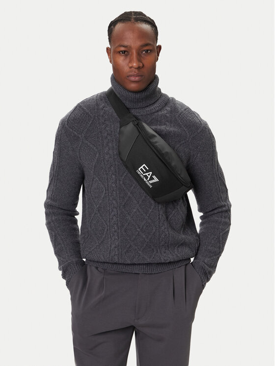EA7 Emporio Armani EA7 Emporio Armani torba za okoli pasu 7X000073 AF19722 UC001 Črna