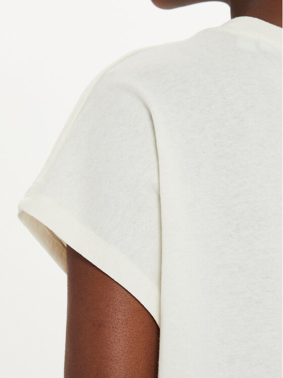 JJXX JJXX T-krekls Wilma 12274694 Écru Boxy Fit