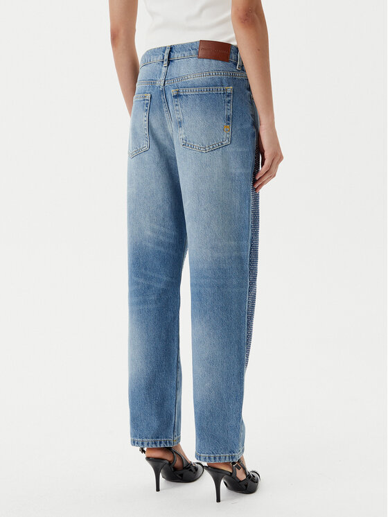 PINKO PINKO Farmer Rose Staright 104635 A2F7 Kék Straight Fit