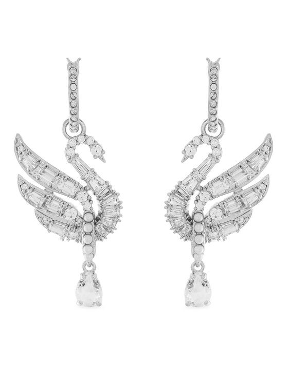 Swarovski Kolczyki Swan 5723388 Srebrny