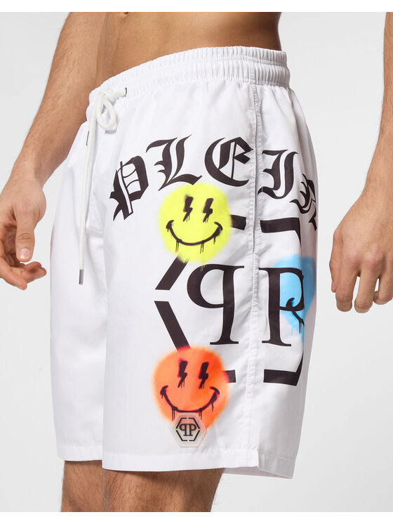 PHILIPP PLEIN PHILIPP PLEIN Kąpielówki 9303 Biały