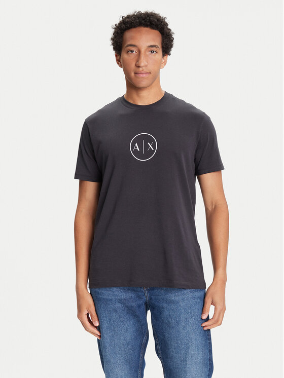 Armani Exchange Armani Exchange T-Shirt XM001853 AF10356 UB101 Granatowy Regular Fit