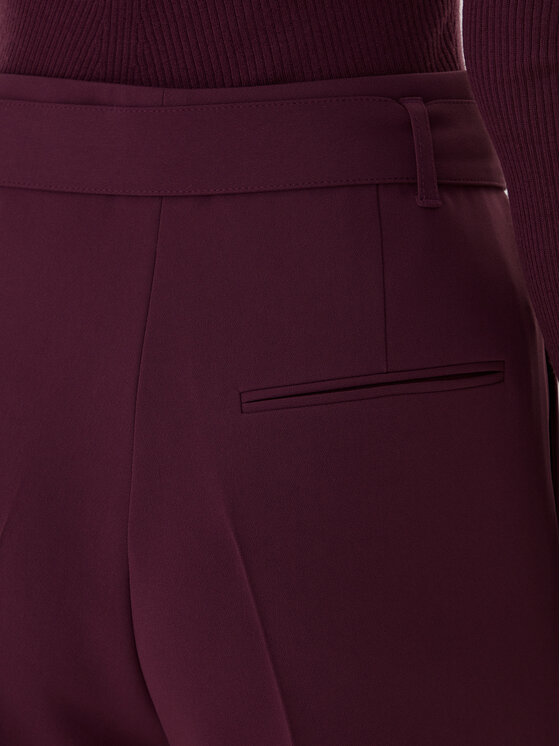 BOSS BOSS Штани з тканини Tapiah 50490037 Фіолетовий Regular Fit