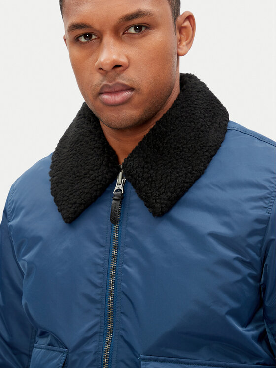 Pepe Jeans Pepe Jeans Μπόμπερ μπουφάν Melvin PM403060 Μπλε Regular Fit
