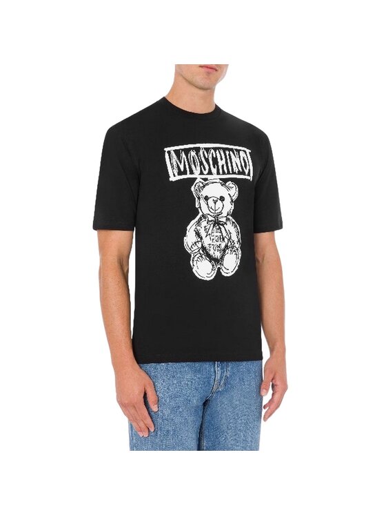 MOSCHINO MOSCHINO T-Shirt 9667984916815 Czarny Regular Fit