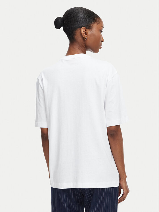 HUGO HUGO T-krekls Dashire_5 50566678 Balts Relaxed Fit