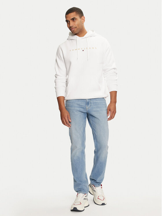 Tommy Jeans Tommy Jeans Μπλούζα DM0DM20503 Λευκό Regular Fit