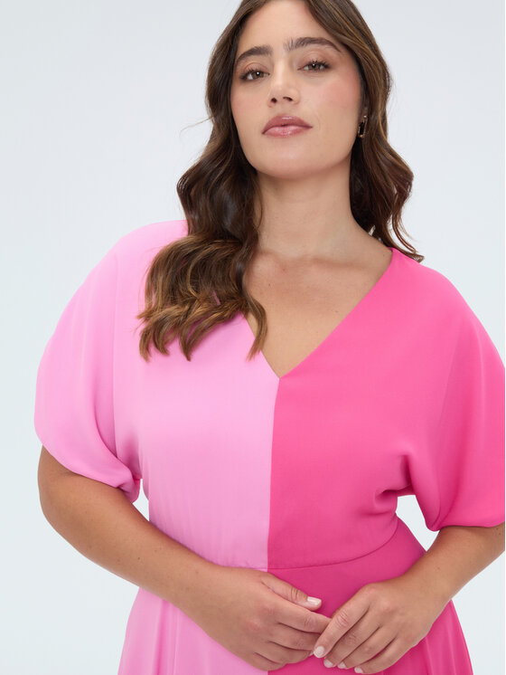 Fiorella Rubino Fiorella Rubino Sukienka wieczorowa 7069L001264N0R6 Różowy Regular Fit