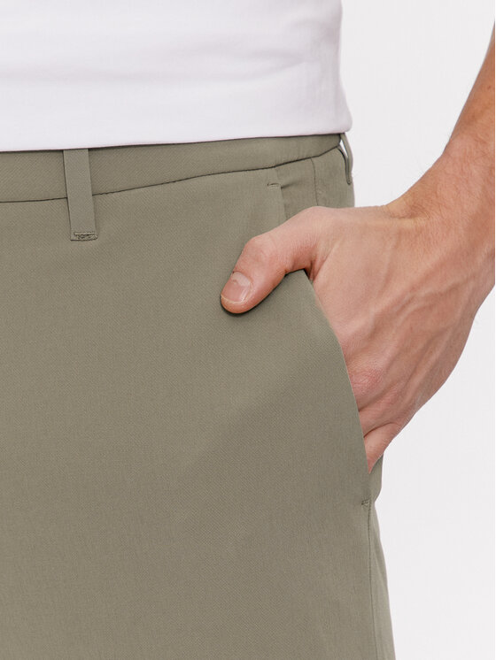 BOSS Boss Chino T_Commuter 50495497 Zelena Slim Fit