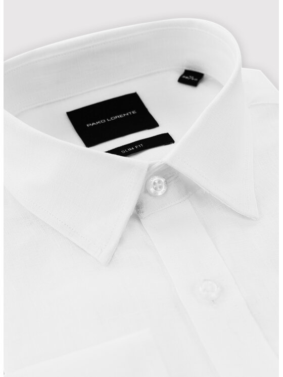 Pako Lorente Pako Lorente Koszula P26SN-1X-023 Biały Slim Fit