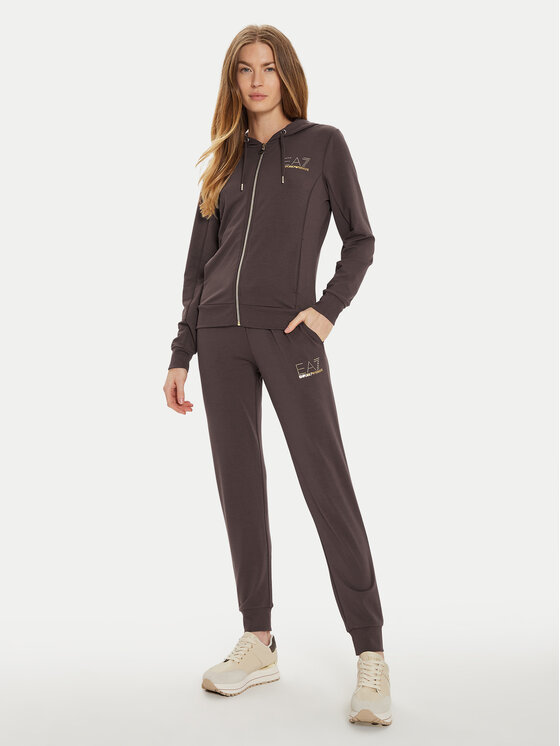 EA7 Emporio Armani EA7 Emporio Armani Treniņtērps 8NTV51 TJ9RZ 1755 Brūns Regular Fit