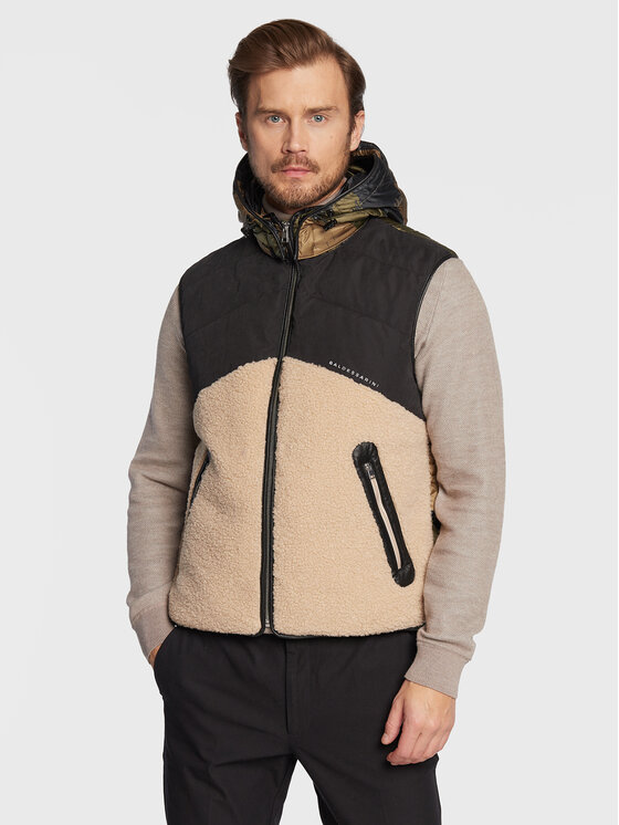 Baldessarini Športová vesta B2 50046/000/4047 Béžová Regular Fit
