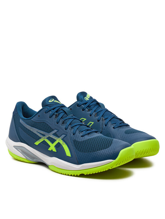 Asics Asics Boty na tenis Solution Swift Ff 2 1041A466 Modrá