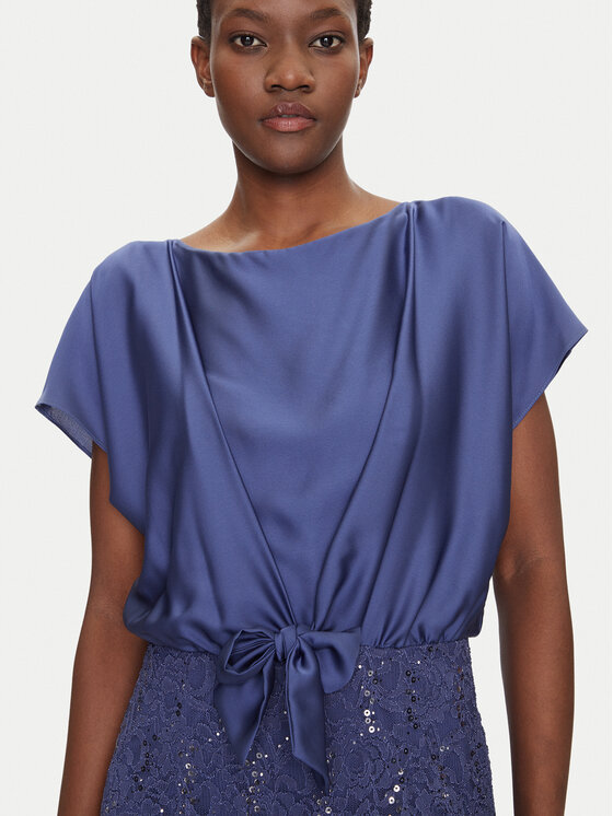 Swing Swing Cocktail obleka 5AI10900 Modra Regular Fit