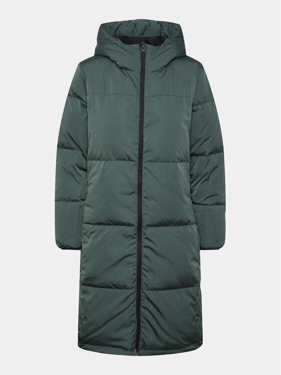 YAS YAS Μπουφάν πουπουλένιο 26031874 Πράσινο Regular Fit
