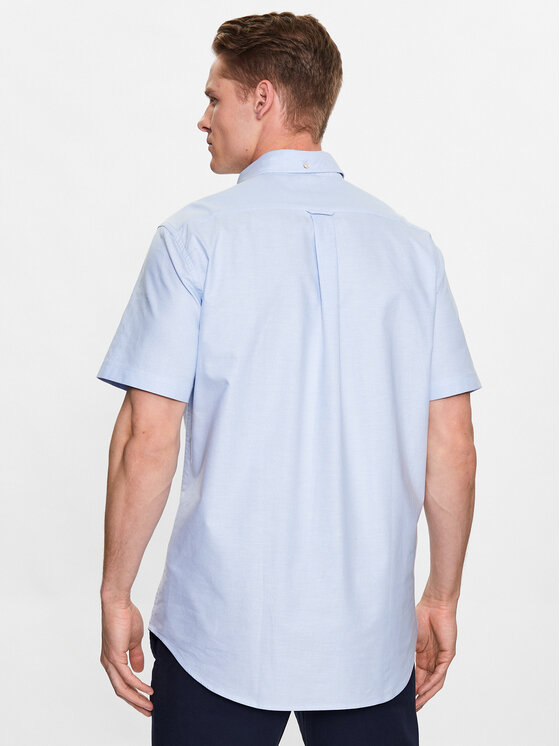 Gant Gant Koszula Oxford 3046001 Niebieski Regular Fit
