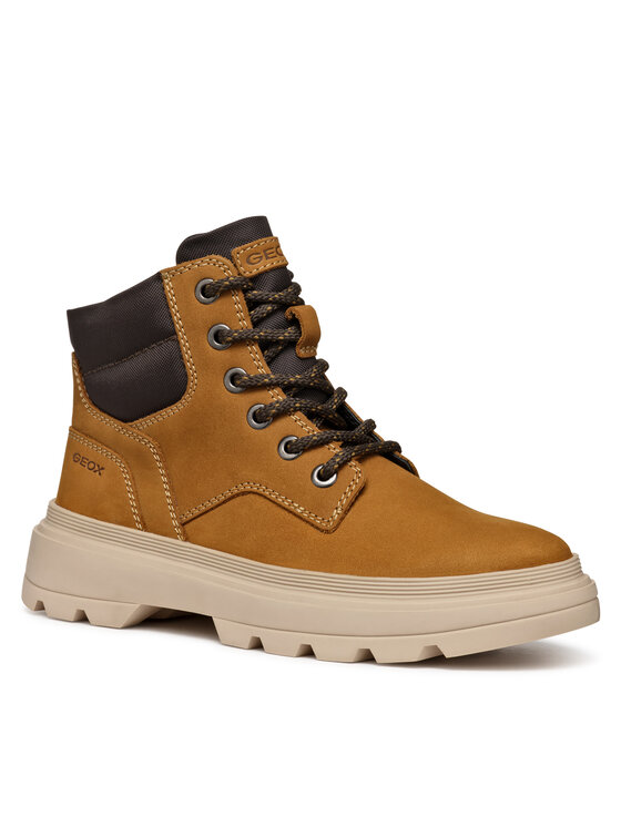 Geox Geox Pohodni čevlji J Kiddartah Boy J46M9A 032FU C2286 S Rjava