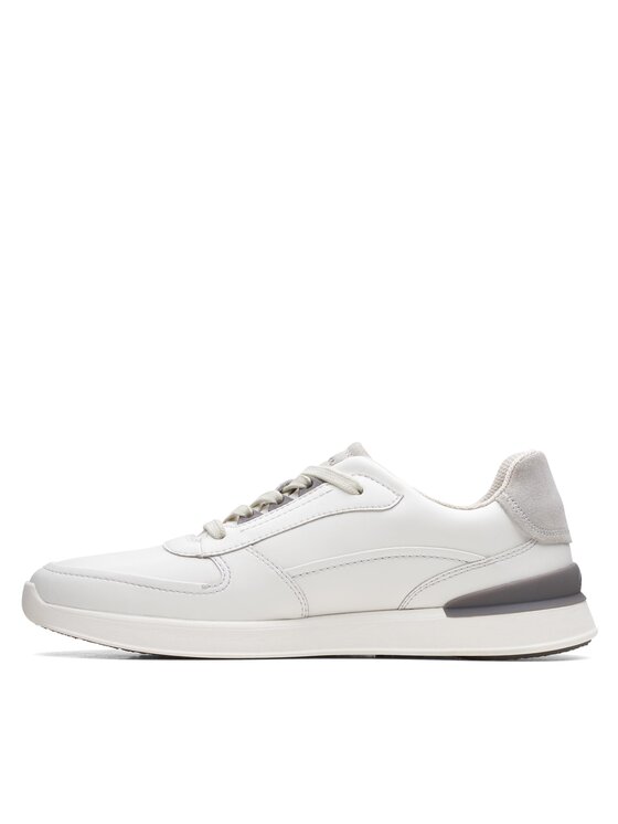 Clarks Clarks Κλειστά παπούτσια RaceLite Move 26170561 Λευκό