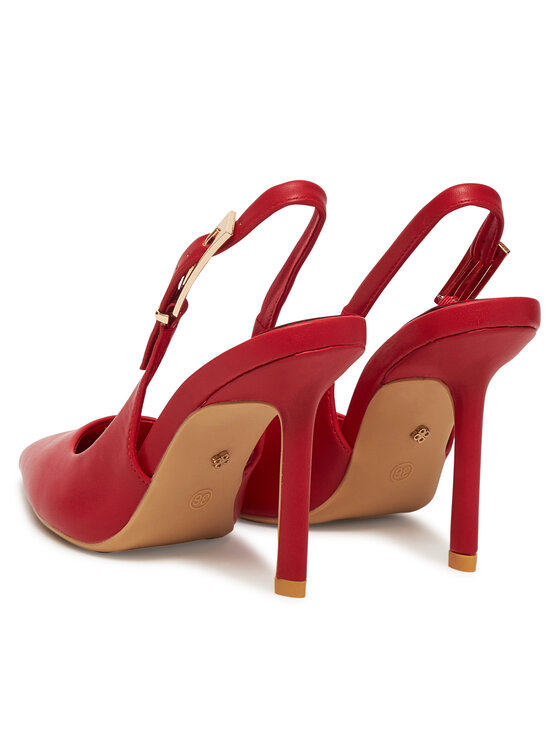 DeeZee DeeZee Pantofi cu toc subțire 6-705-8 Roșu