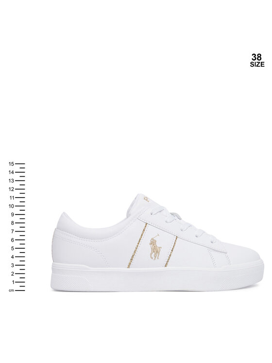 Polo Ralph Lauren Polo Ralph Lauren Sneakersy RL03875101 Biela