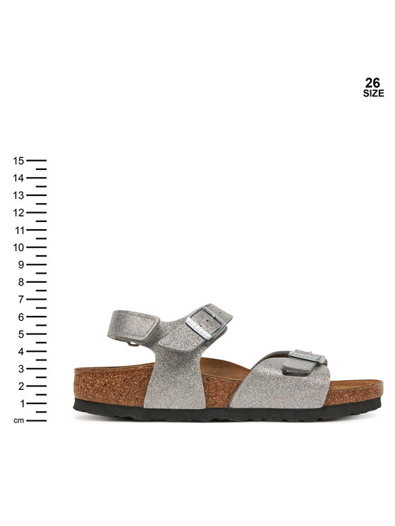 Birkenstock Birkenstock Босоніжки 1029477 S Срібний