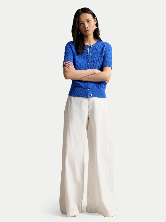 Polo Ralph Lauren Polo Ralph Lauren Kardigan 211966720500 Sinine Slim Fit