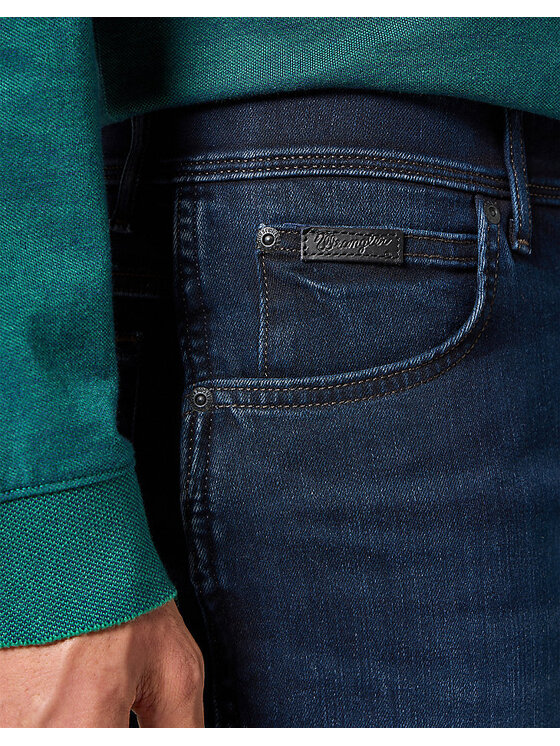 Lee Lee Jeansy MIDNIGHT RODEO W12S017433 Niebieski Slim Fit
