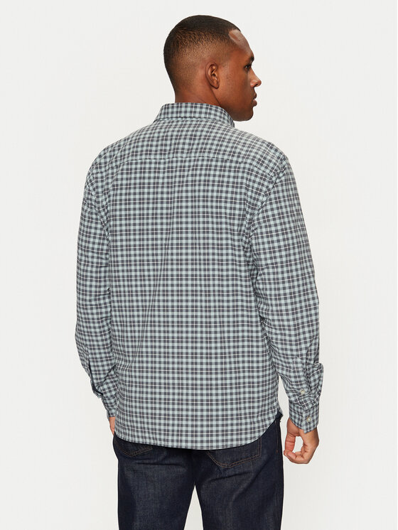 s.Oliver s.Oliver Koszula 2152435 Zielony Regular Fit