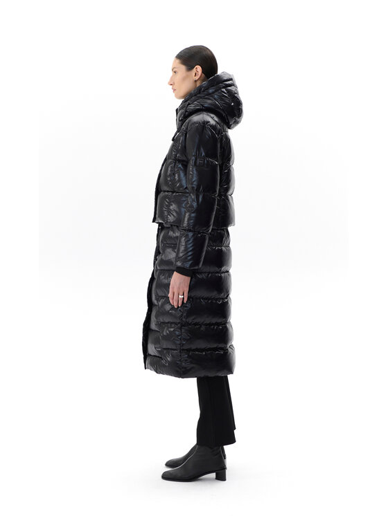 Tiffi Tiffi Kurtka damska TIMES Czarny Regular Fit