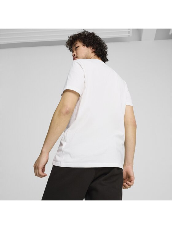 Puma Puma T-Shirt 627343 Biały Regular Fit