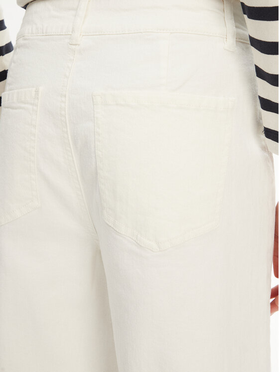 Vero Moda Vero Moda Ohlapne hlače Wild Kayla 10307837 Bela Wide Leg