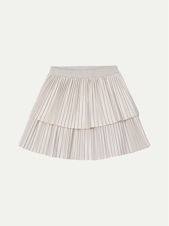 Mayoral Mayoral Faltenrock 4904 Beige Regular Fit