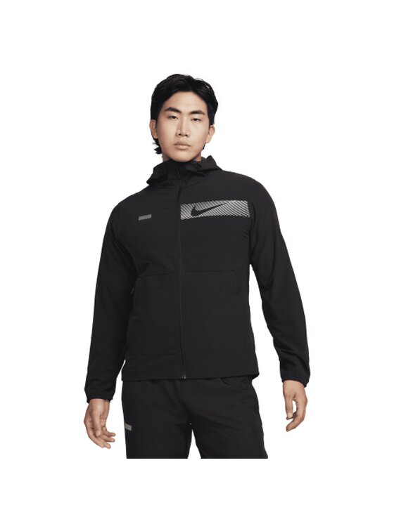 Nike Nike Kurtka do biegania Nike Unlimited Czarny Regular Fit