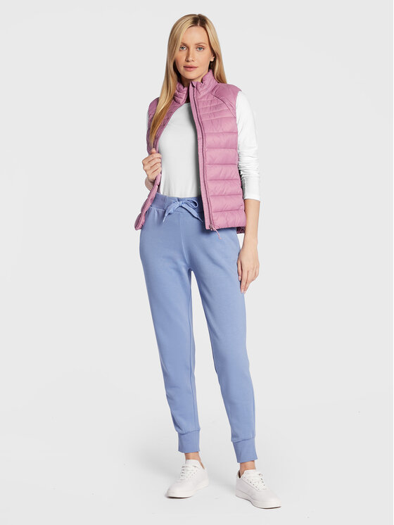 4F 4F Teplákové nohavice H4Z22-SPDD351 Modrá Regular Fit