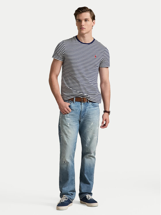 Polo Ralph Lauren Polo Ralph Lauren Tričko 710956828502 Tmavomodrá Regular Fit
