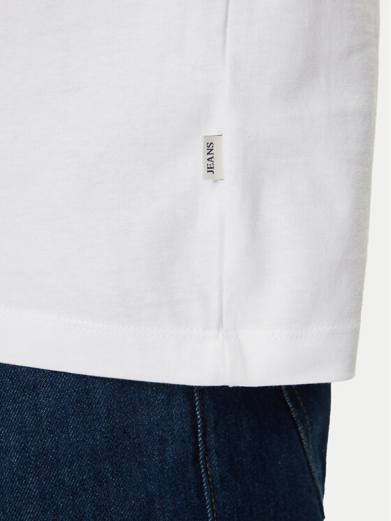 Guess Jeans Guess Jeans Póló M4YI44 K8FQ4 Fehér Regular Fit