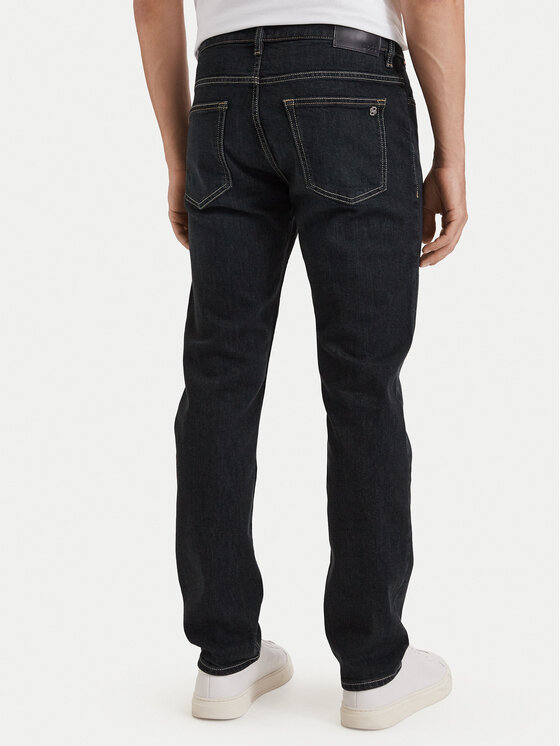 BOSS BOSS Jeansy Delaware 50566047 Granatowy Slim Fit