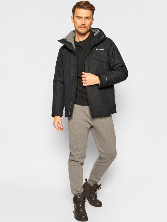 Columbia Columbia Μπουφάν αδιάβροχο Bugaboo Ii 1800662 Μαύρο Regular Fit