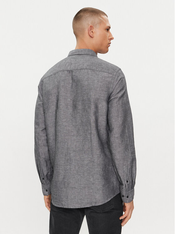 Calvin Klein Calvin Klein Koszula K10K108664 Szary Regular Fit