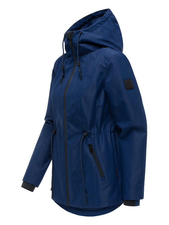 Navahoo Navahoo Kurtka przejściowa Blumentanz Niebieski Regular Fit