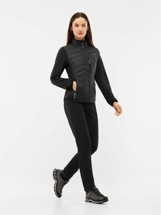 Viking Viking Kurtka softshell Zemu Lady Czarny Regular Fit