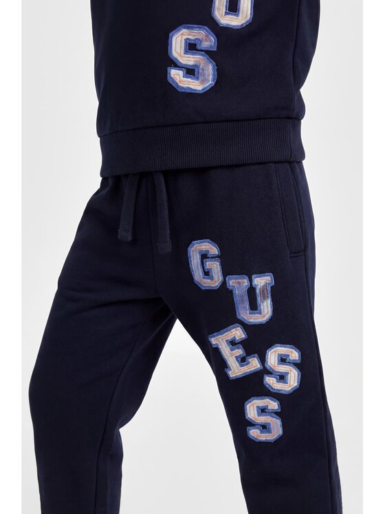 Guess Kids Guess Kids Spodnie materiałowe 181540 Niebieski Regular Fit