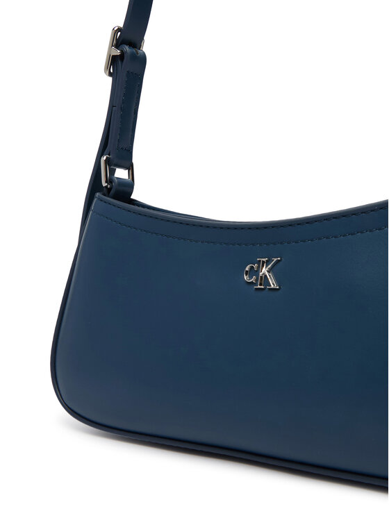 Calvin Klein Calvin Klein Geantă Ck Small Shoulder Bag LV04F3170G Bleumarin