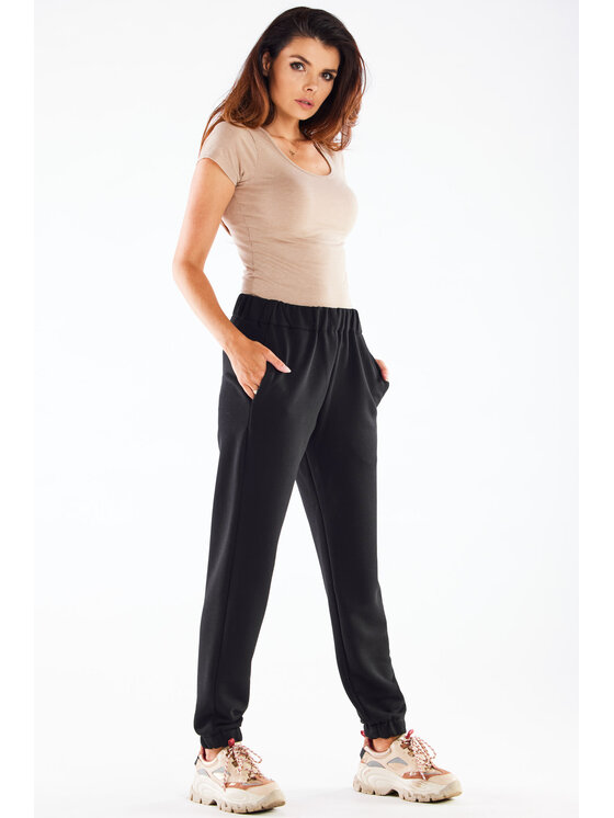 Infinite You Infinite You Dámské kalhoty M275 Černá Basic Fit