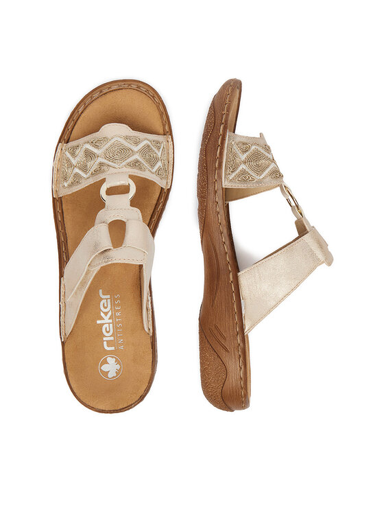 Rieker Rieker Natikače CEO-V2864-60 Zlatna