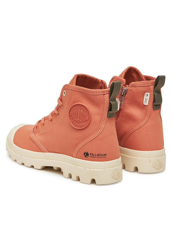 Palladium Palladium Schnürstiefeletten Pampa Hi Zip Organic 79101-666-M Orange